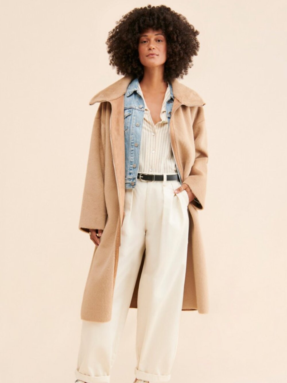 Free People Lana Oversized Coat - Picture 1 of 6